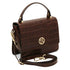 Croque - Croc print leather handbag